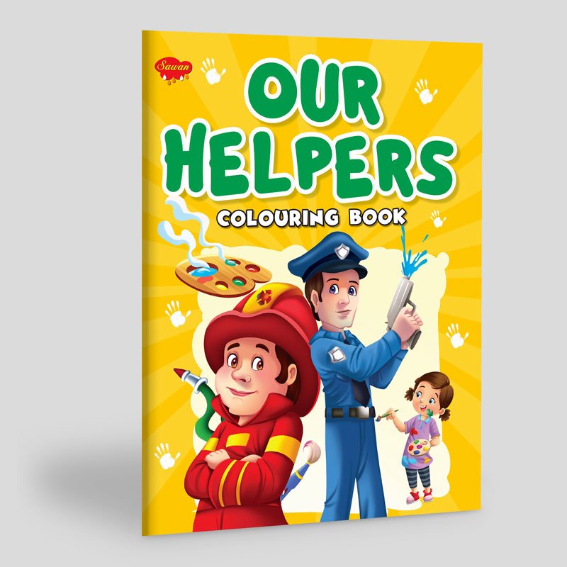 Our Helpers Colouring Book